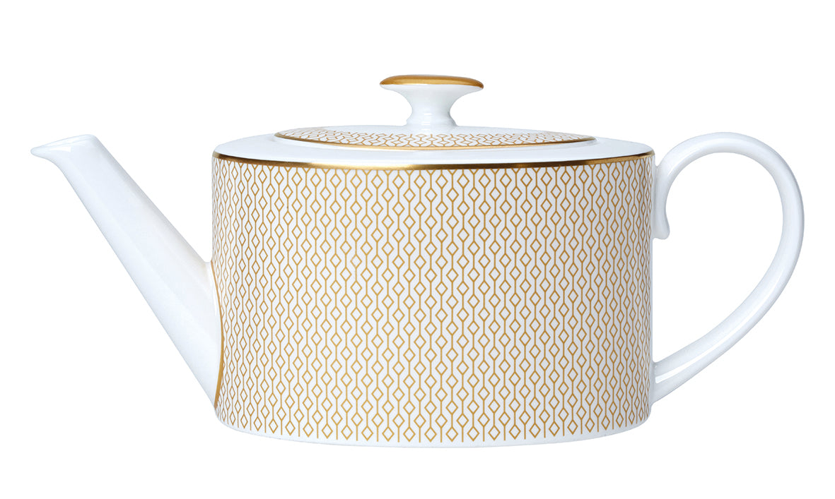 2 Cup Oval Teapot (19.25 Oz) Diamond