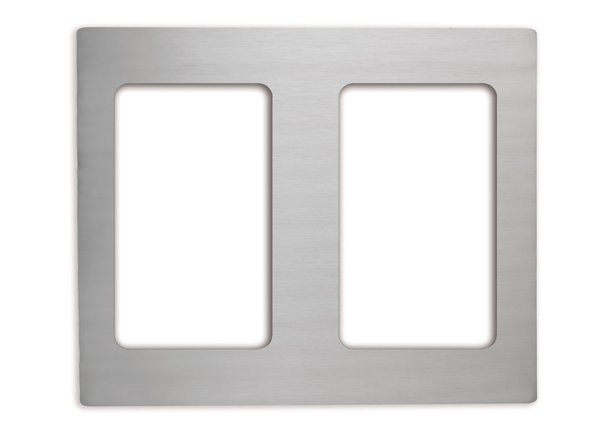 Miramar® Stainless Steel Double Well Templates