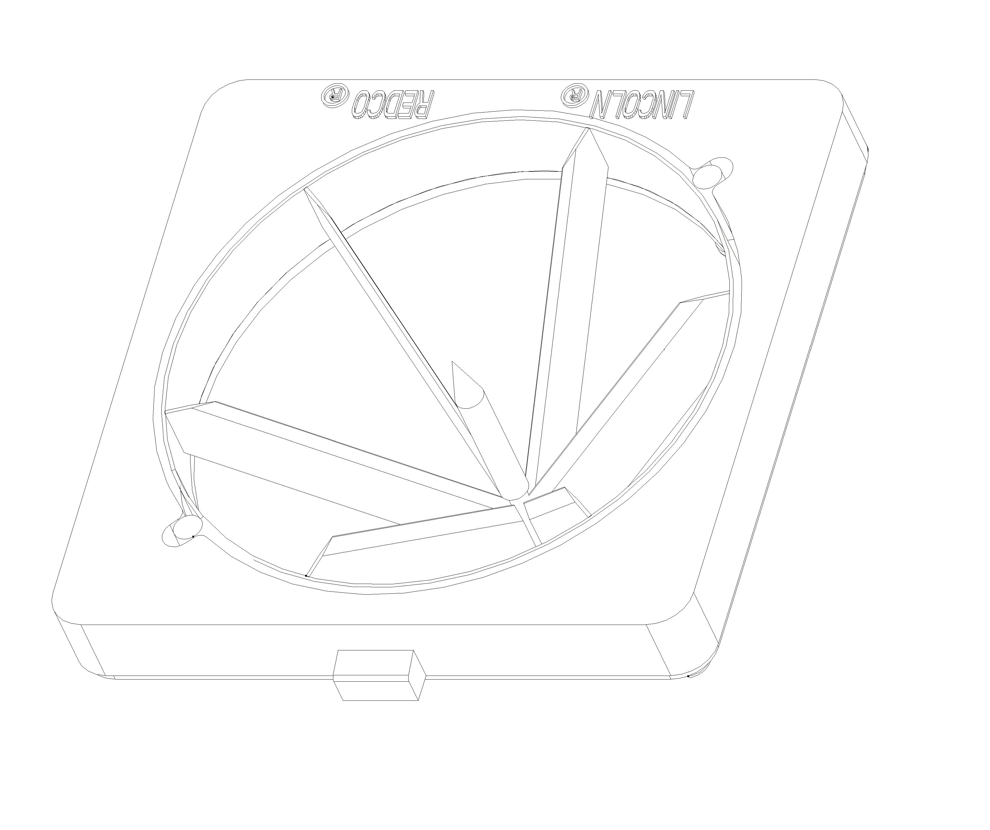 Insta Cut® 3.5 Tabletop and Wallmount Blade Assembly Only, 6 Section Wedge