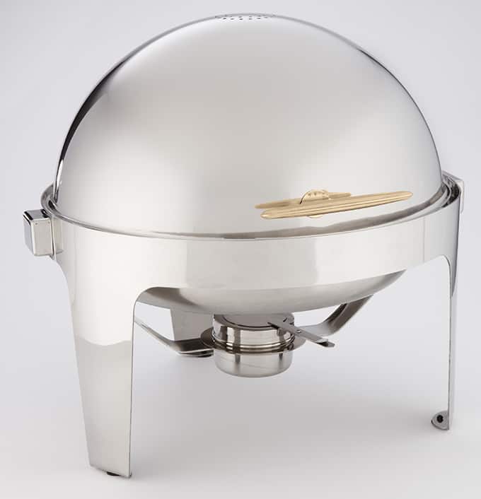 Adagio Chafer, 7 qt., round, roll-top