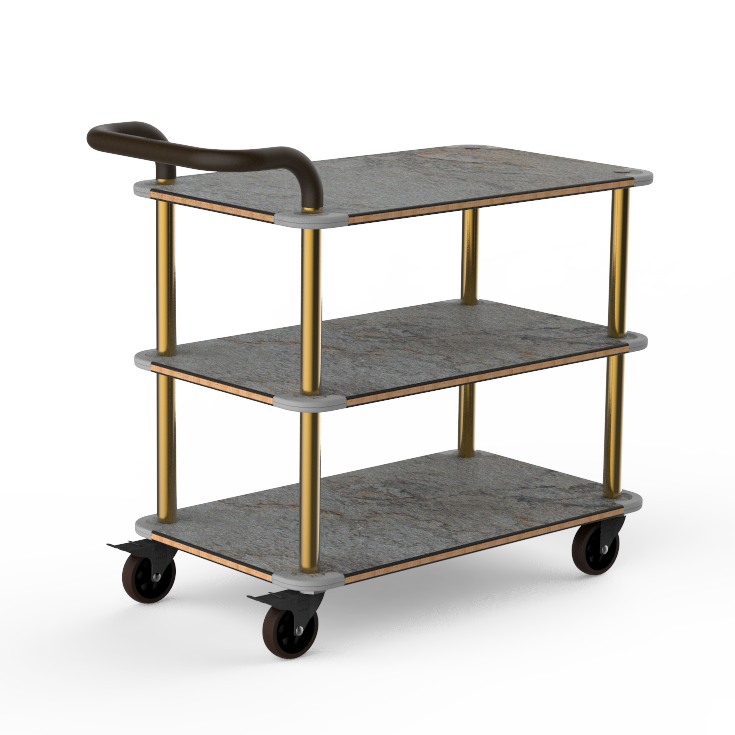 Service Cart L 41.5" W 21.0" Rollin