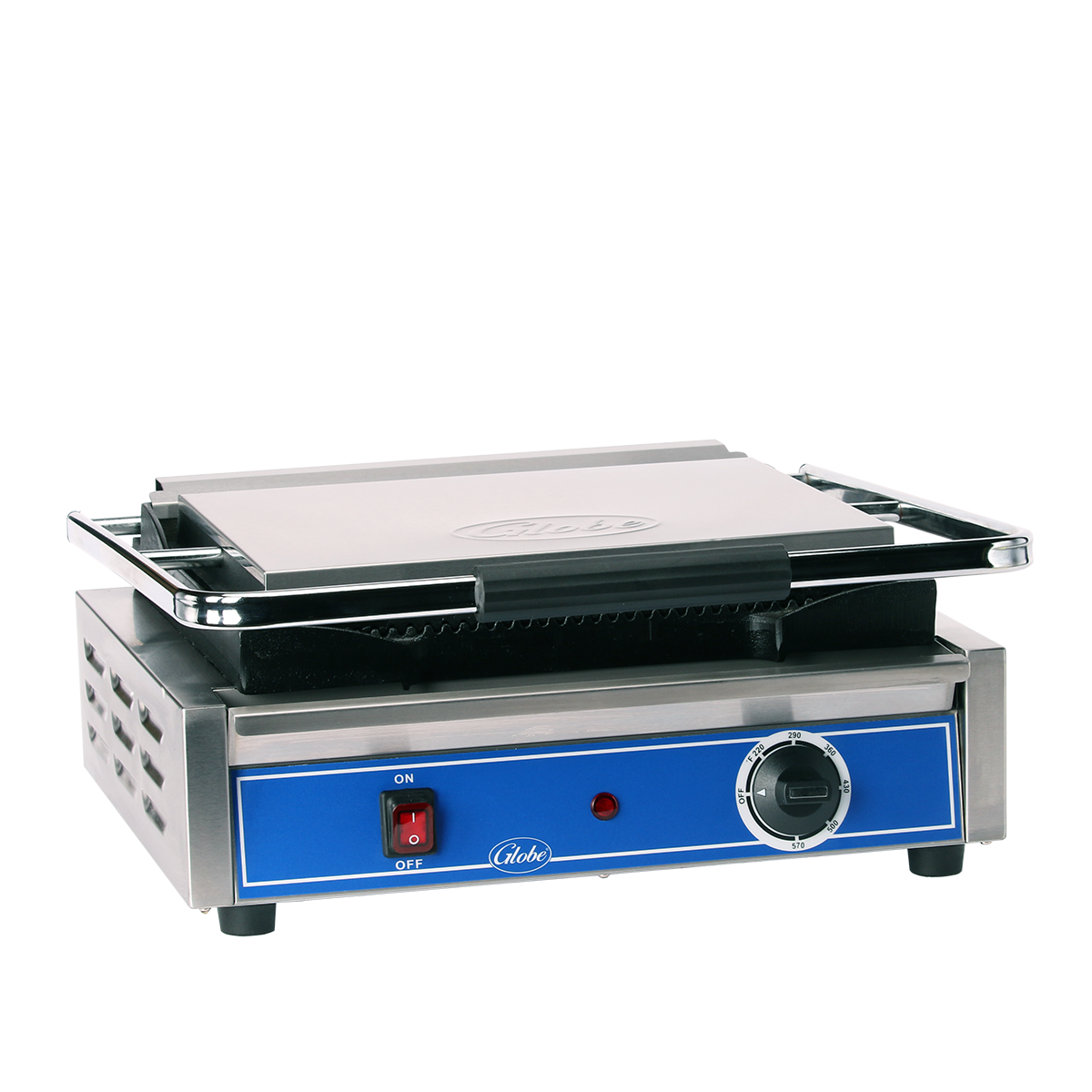 14 x 10" Grooved Panini Grill