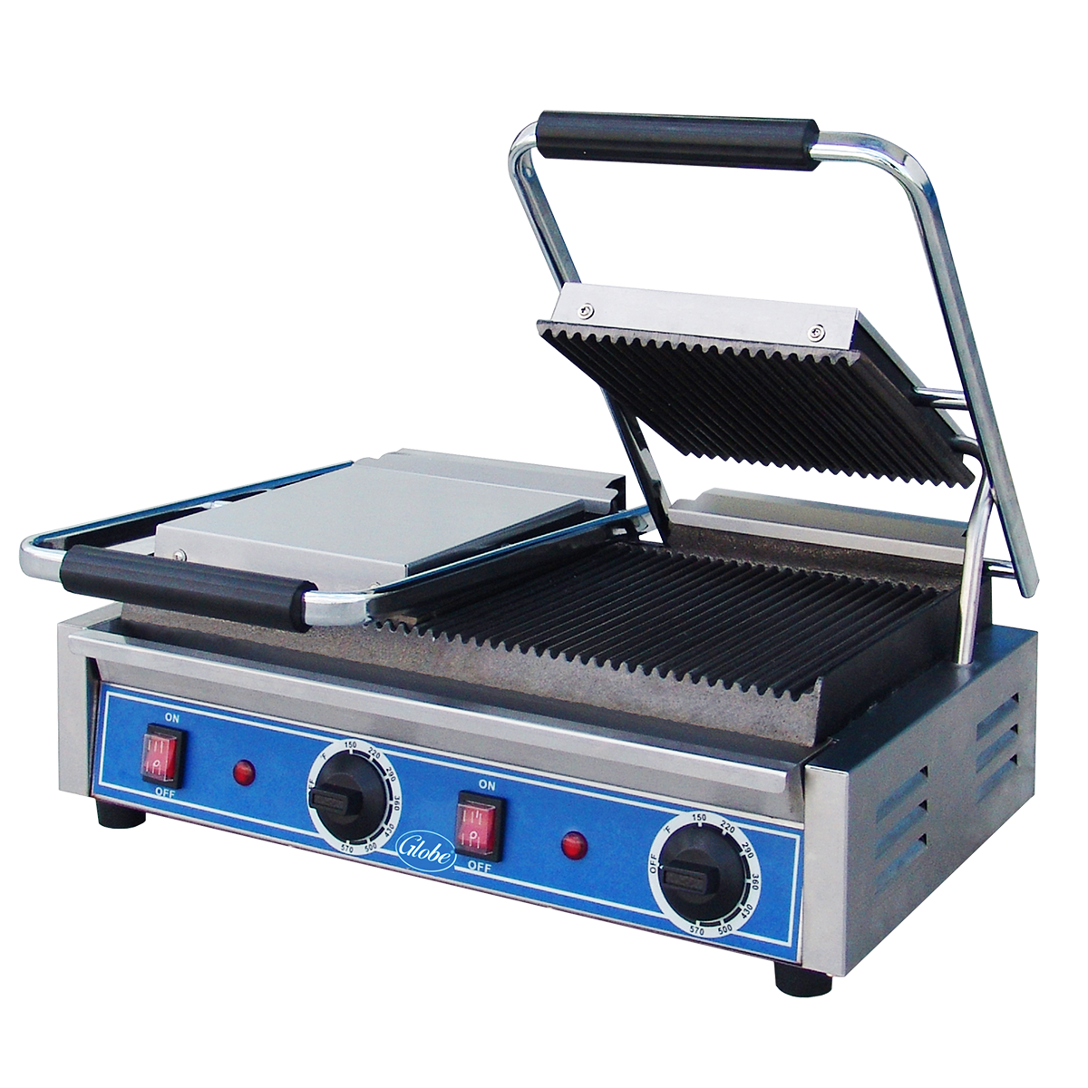 20" Double Grooved Bistro Panini Grill
