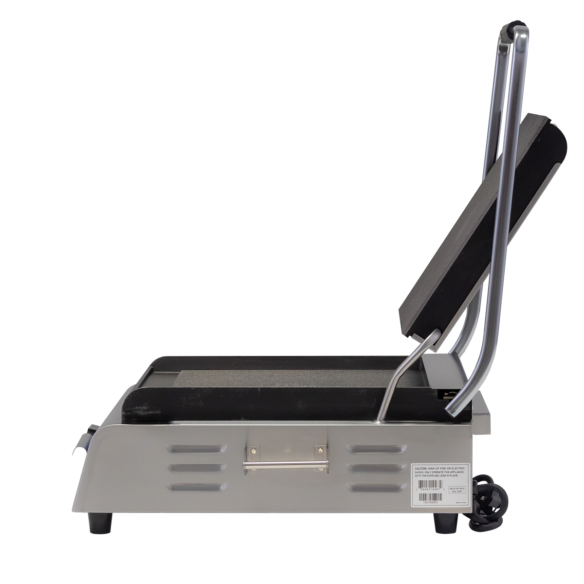 14" Deluxe Smooth Sandwich Grill with Timer