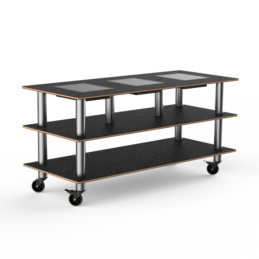 Triple Warming Station L 71.0" W 29.5" Modular
