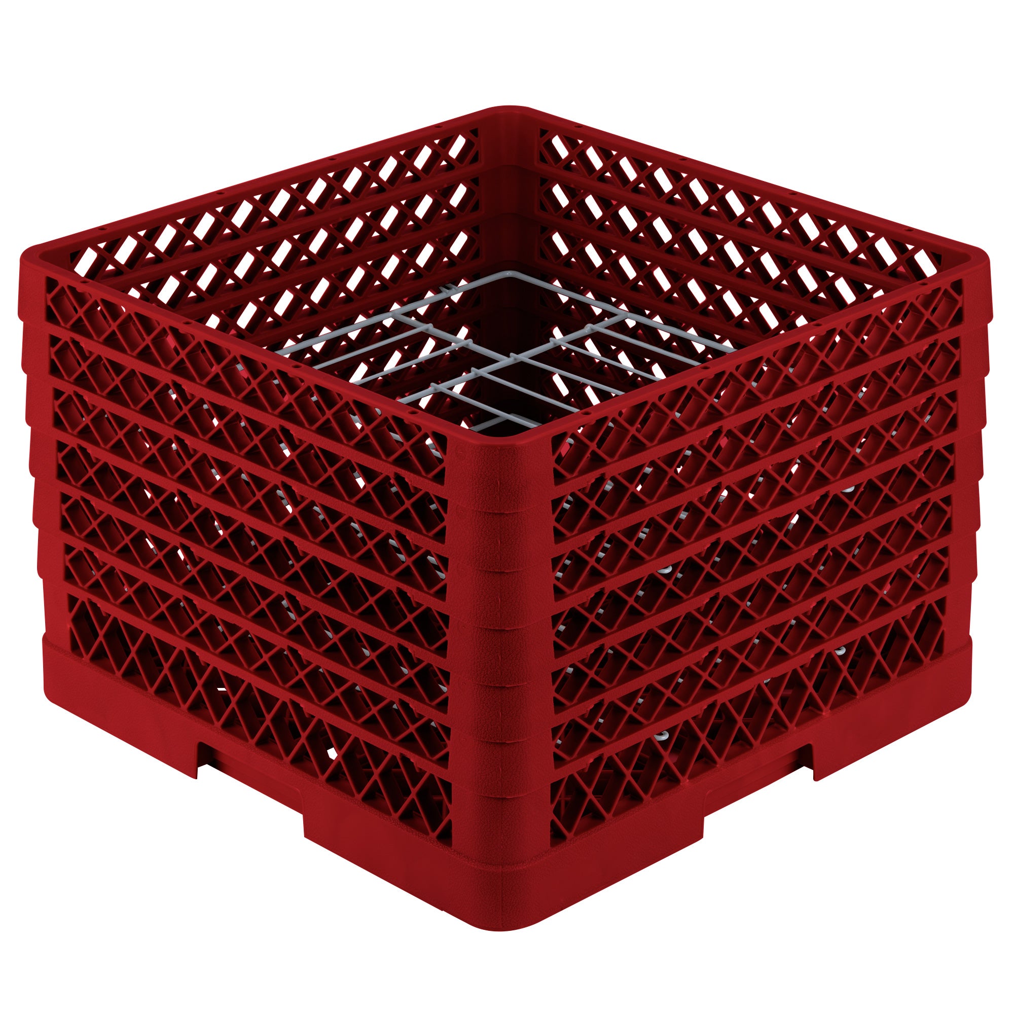 Traex® Plate Crate® Warewashing System with six extenders