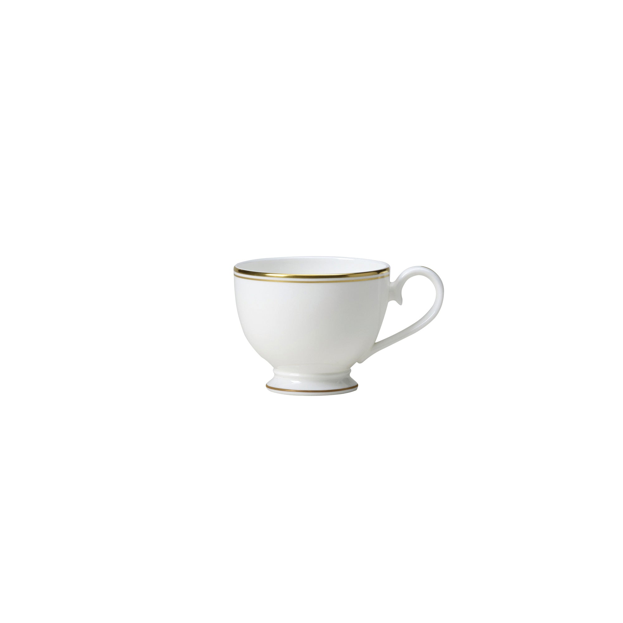 Footed Tea Cup (8.0 Oz) Burnished Gold
