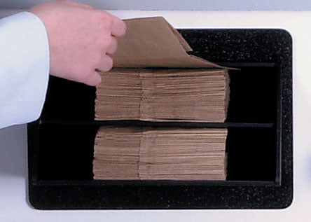 Flush Mount 2-compartment bag dispenser