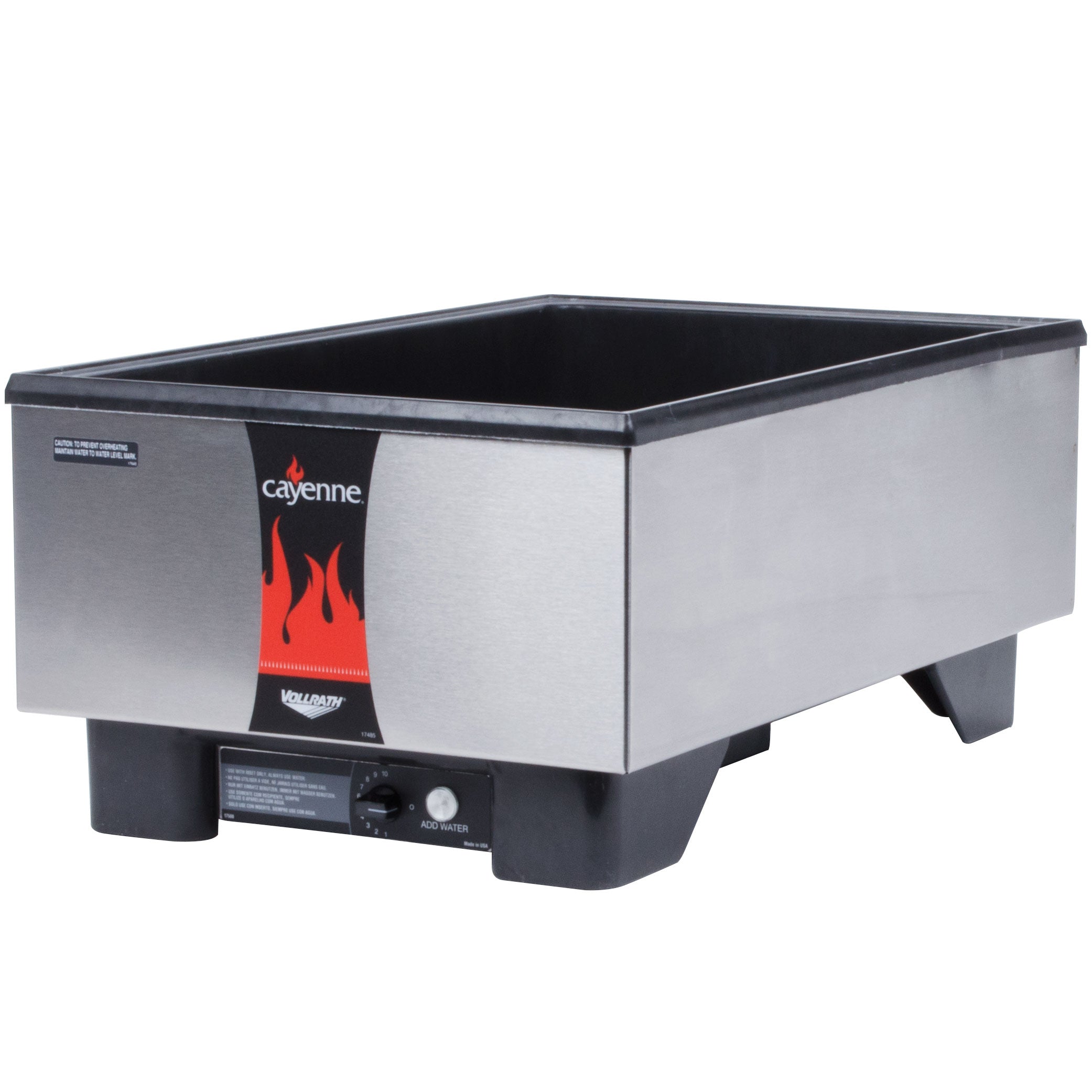 Full-size 120-volt Cayenne® countertop food warmer - Cayenne ® Model 1001 Full-size Warmer