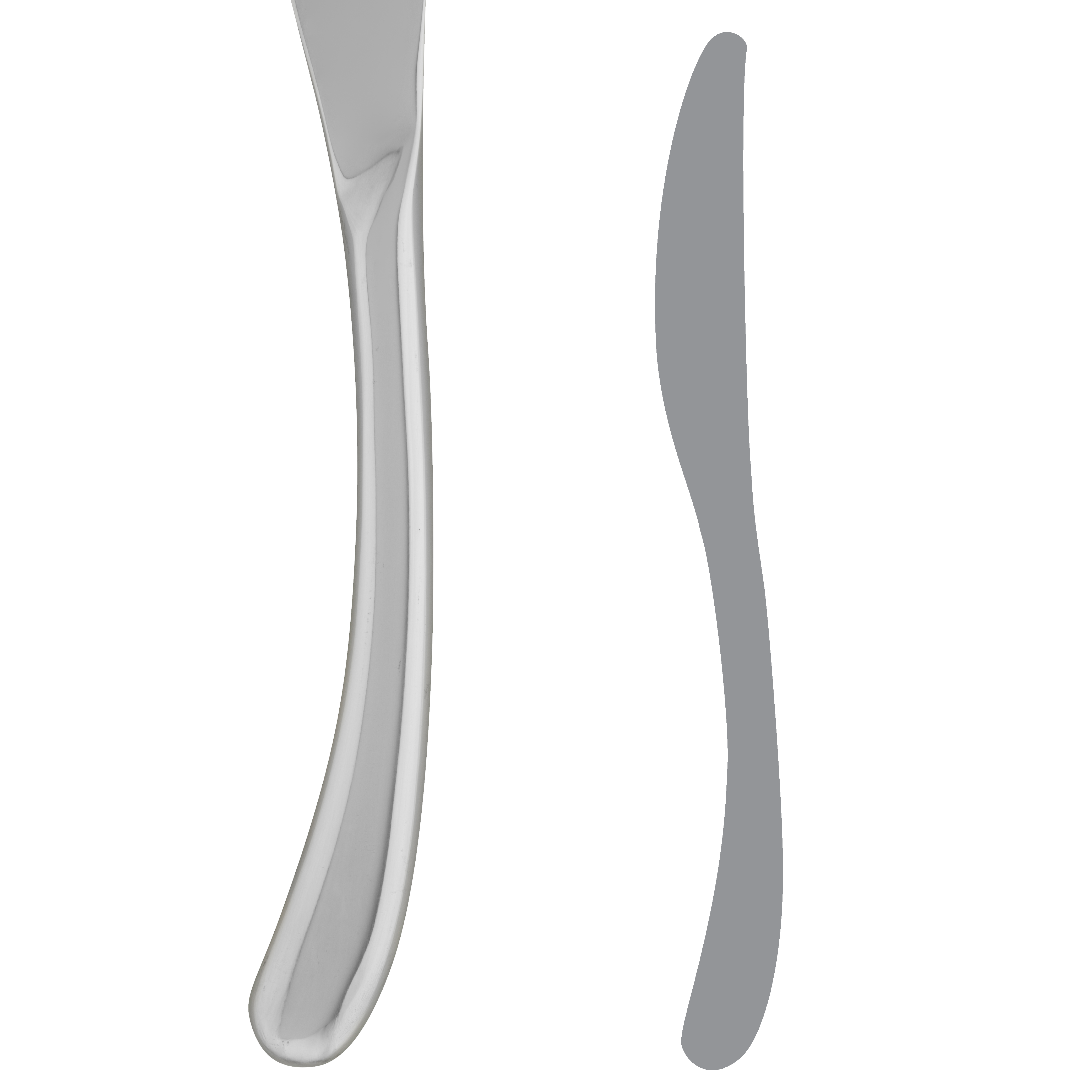 Dinner Knife L 9.5" Moon Hf Sat
