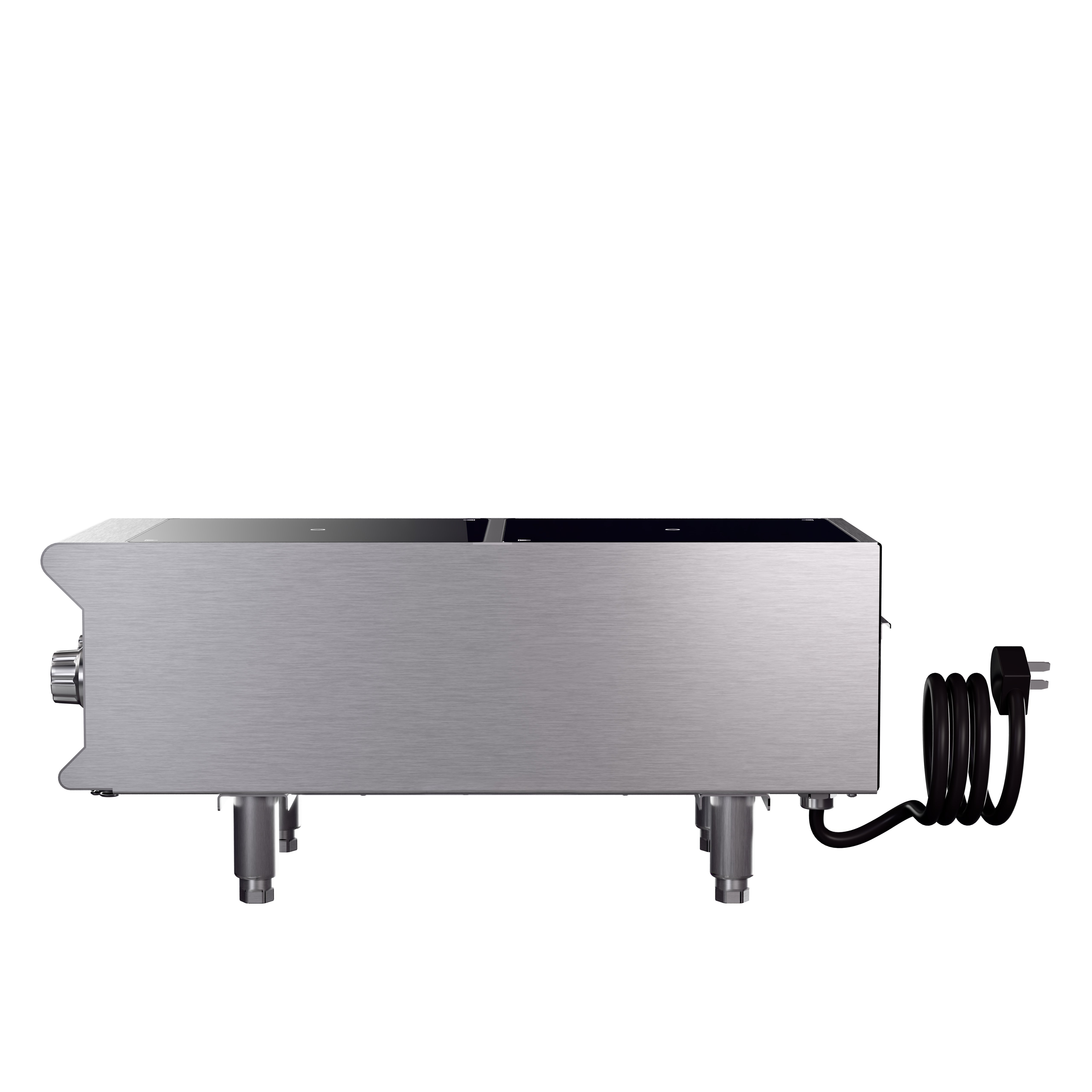208- To 240V Two-Hob Heavy-Duty induction Range with Temperature Control Probe and Programs