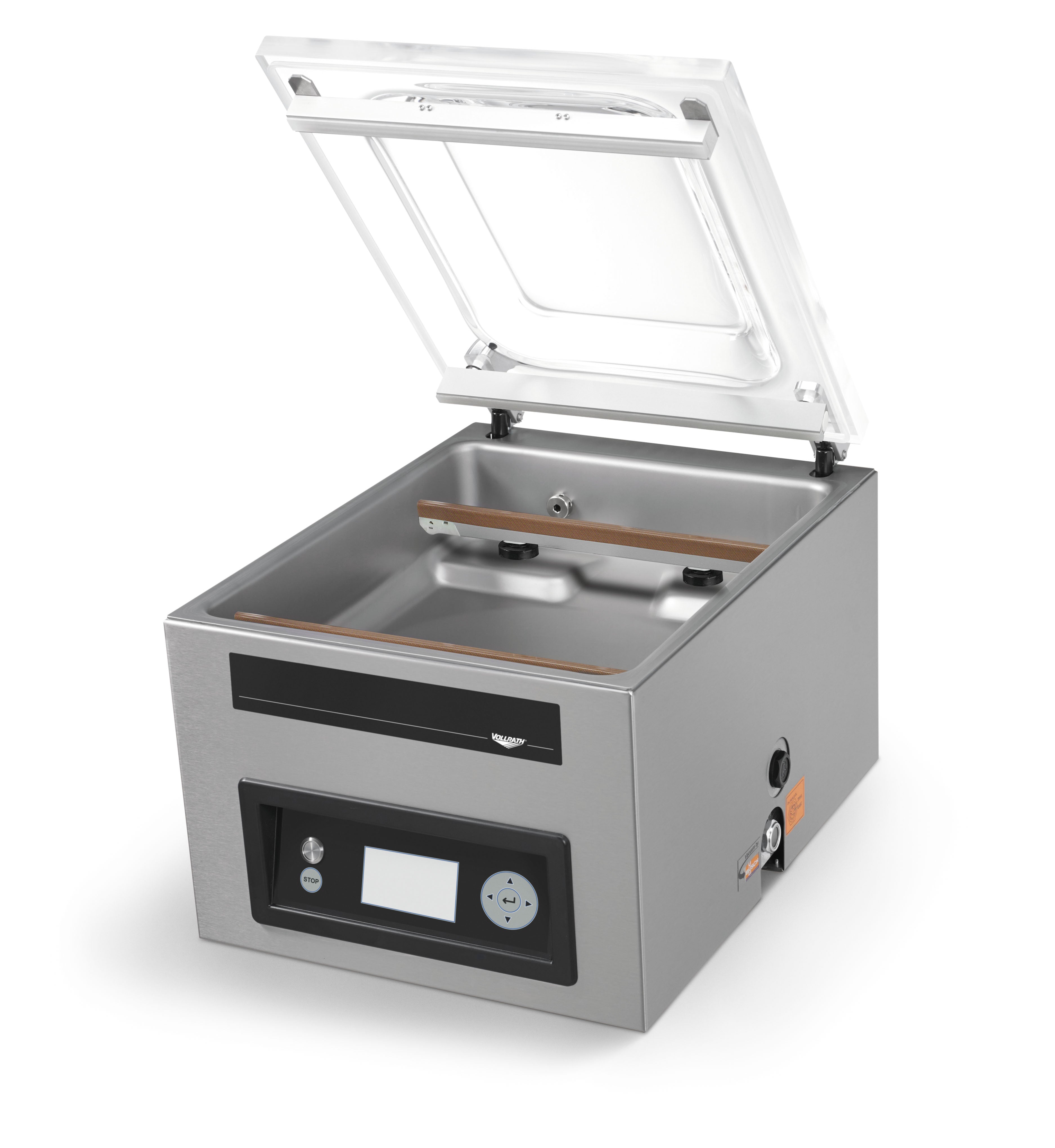 Large 120-volt in-chamber vacuum-pack machine with 16-inch seal bars, ACS-Control-System, & USB printer connection