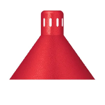 10-1/2" Black Decorative Heat Lamp with Black Cord