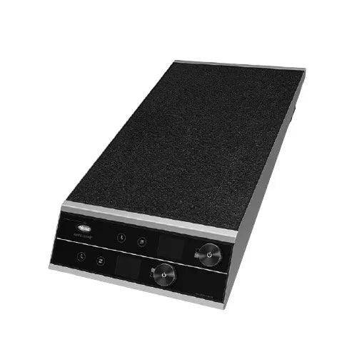 Rapide Cuisine® Quick Ship Heavy-Duty Front-to-Back Dual Burner Countertop Induction Range - 7200W, 208-240V