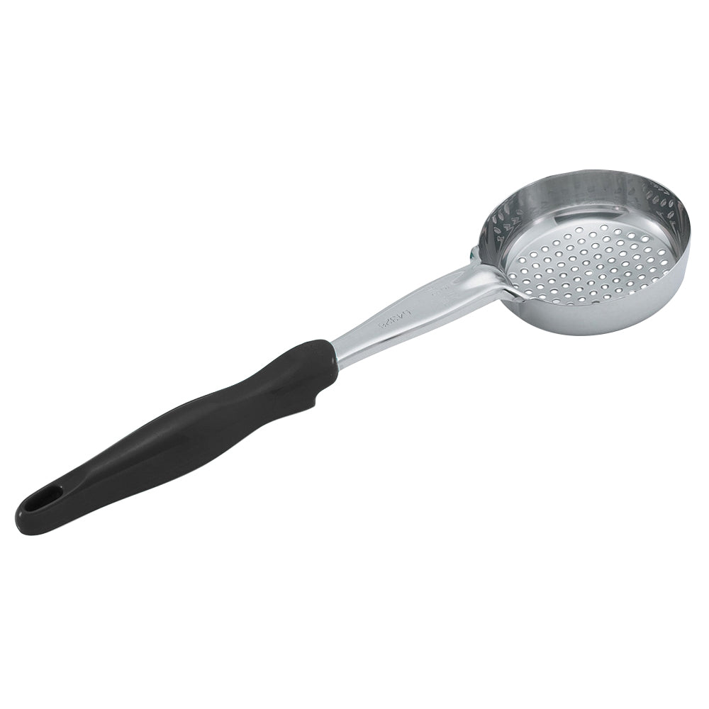 One-Piece Heavy-Duty Spoodle® Utensil - Black Handle Round Bowl
