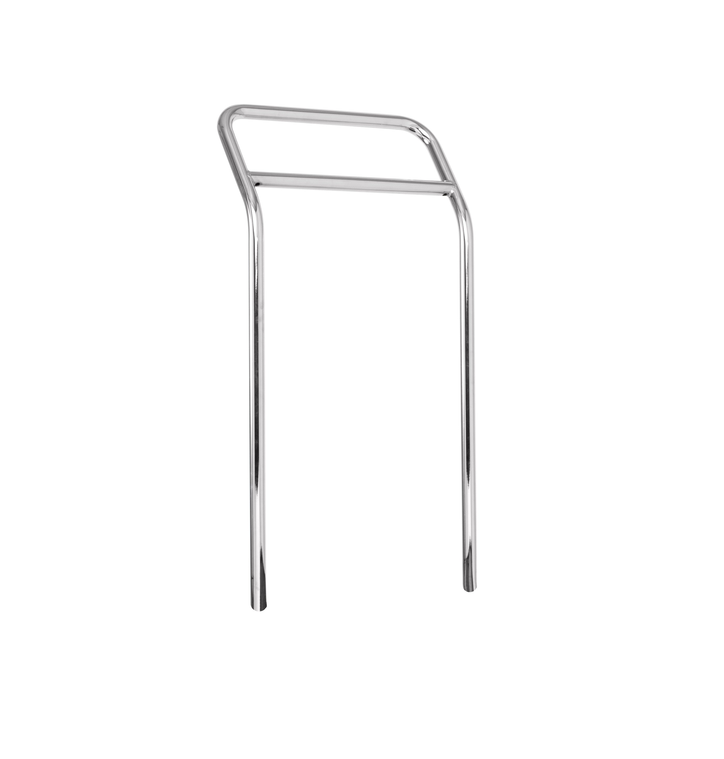 33 1/2-Inch Chrome-Plated Handle For Flatbed Utility Dolly