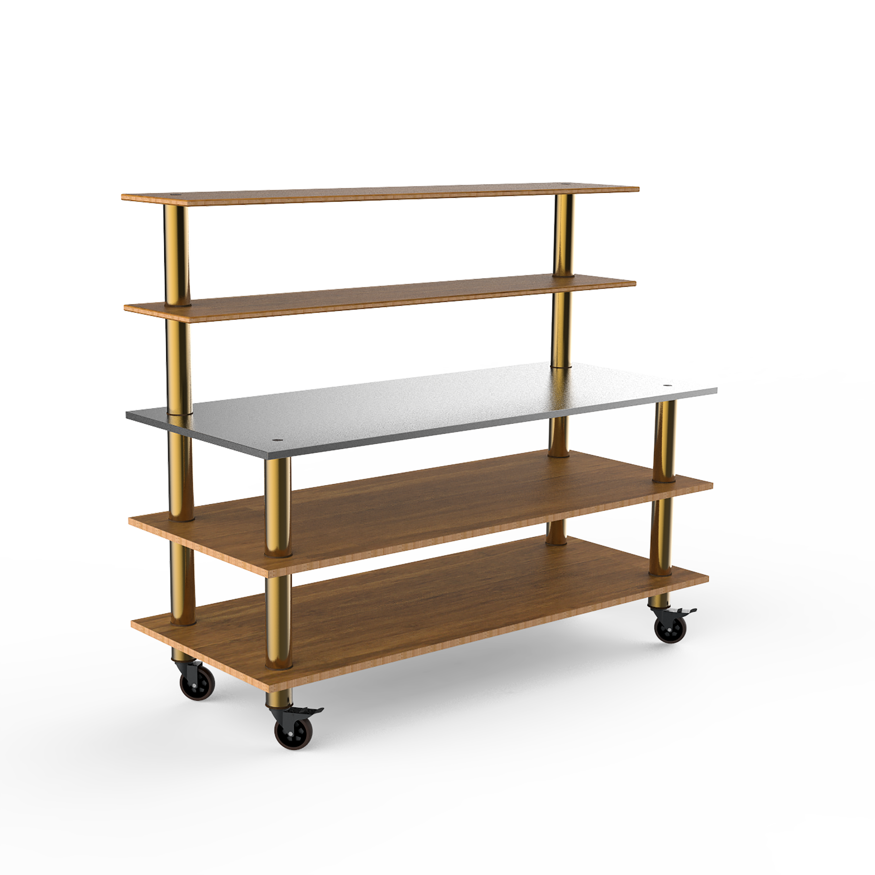 Back Bar Station L 71.0" W 29.5" Modular