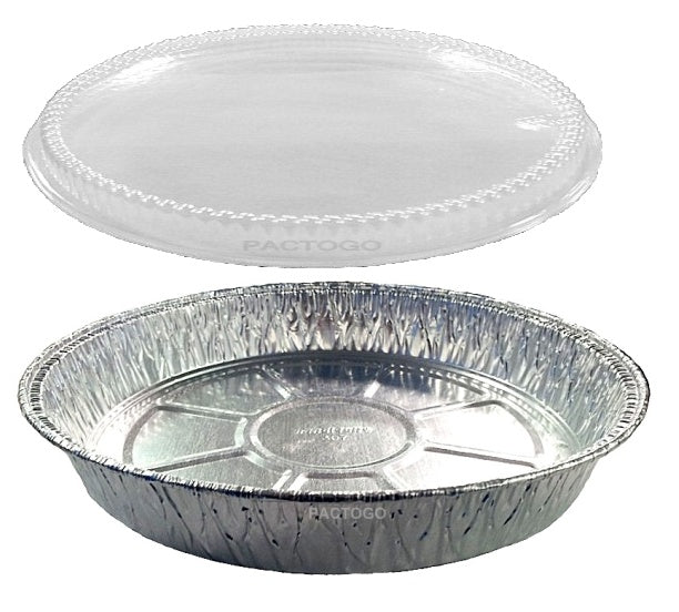 7" Round Foil Takeout Container