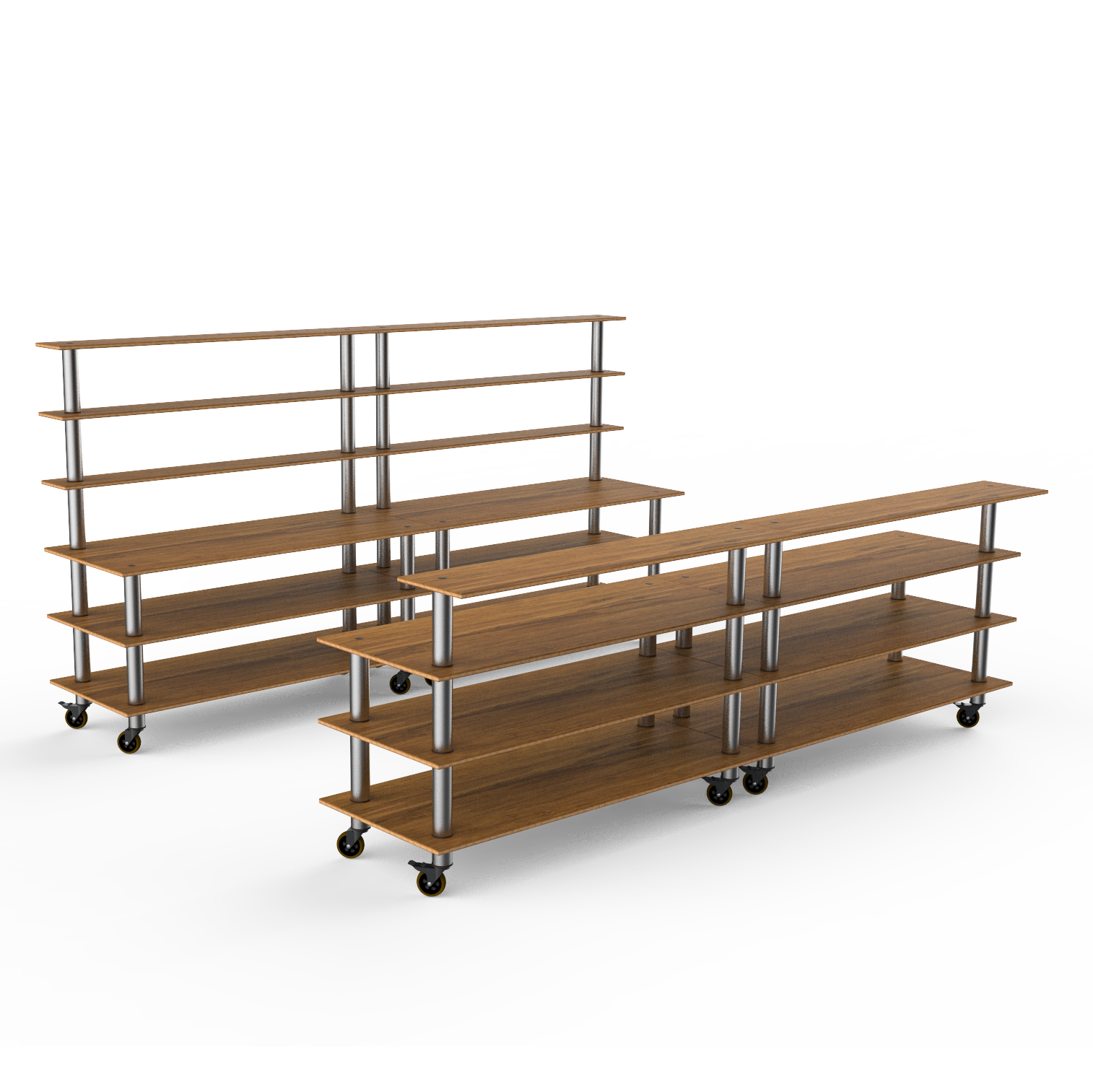 Double Bar Station L 141.75" W 34.5" Modular