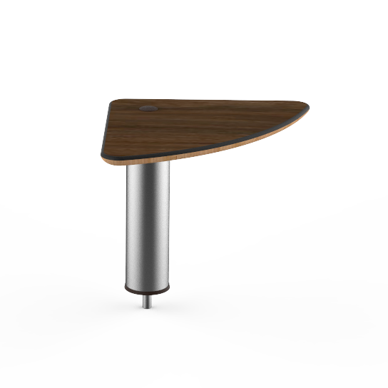 Small Triangle High Display Shelf L 14.0" W 14.0" Modular
