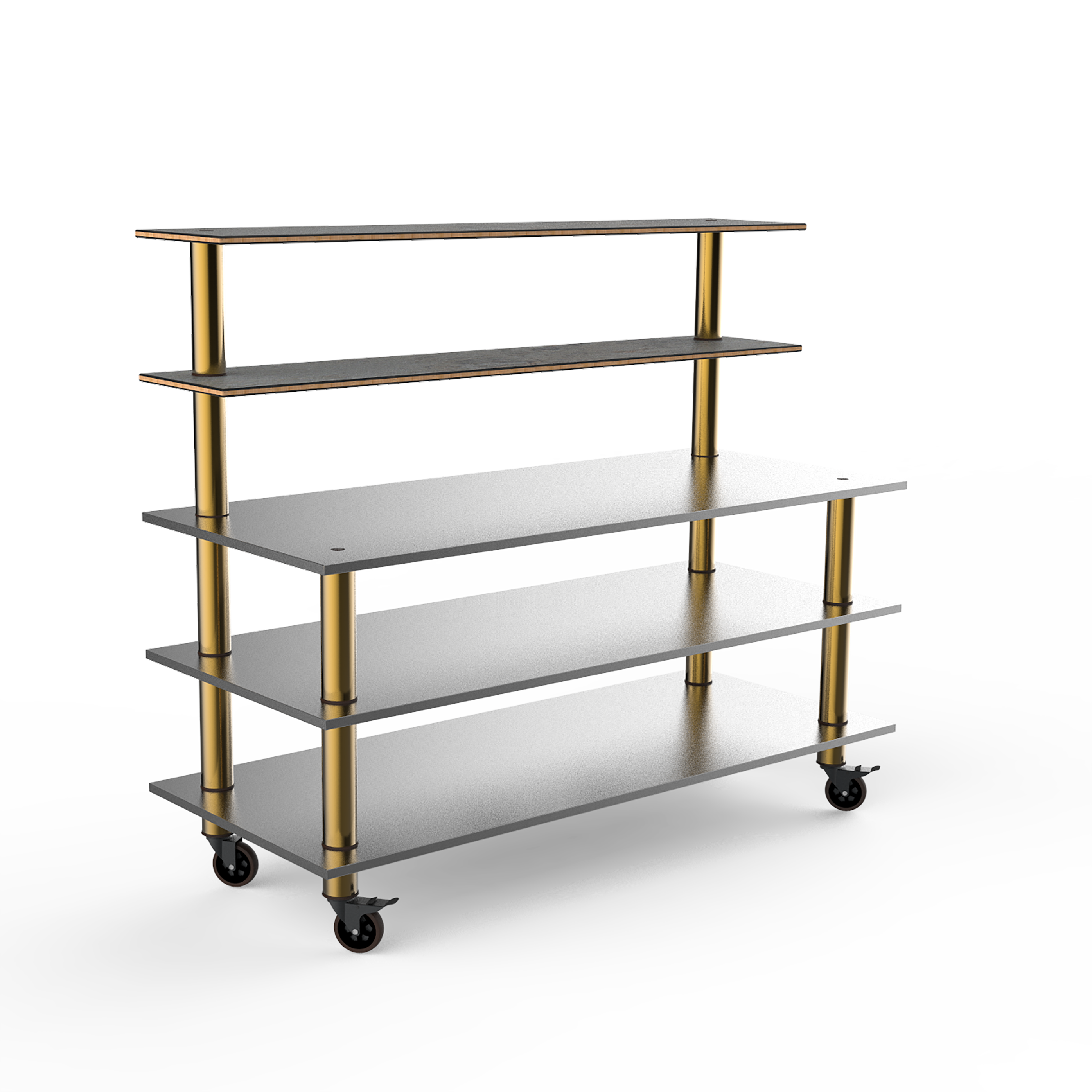 Back Bar Station L 71.0" W 29.5" Modular