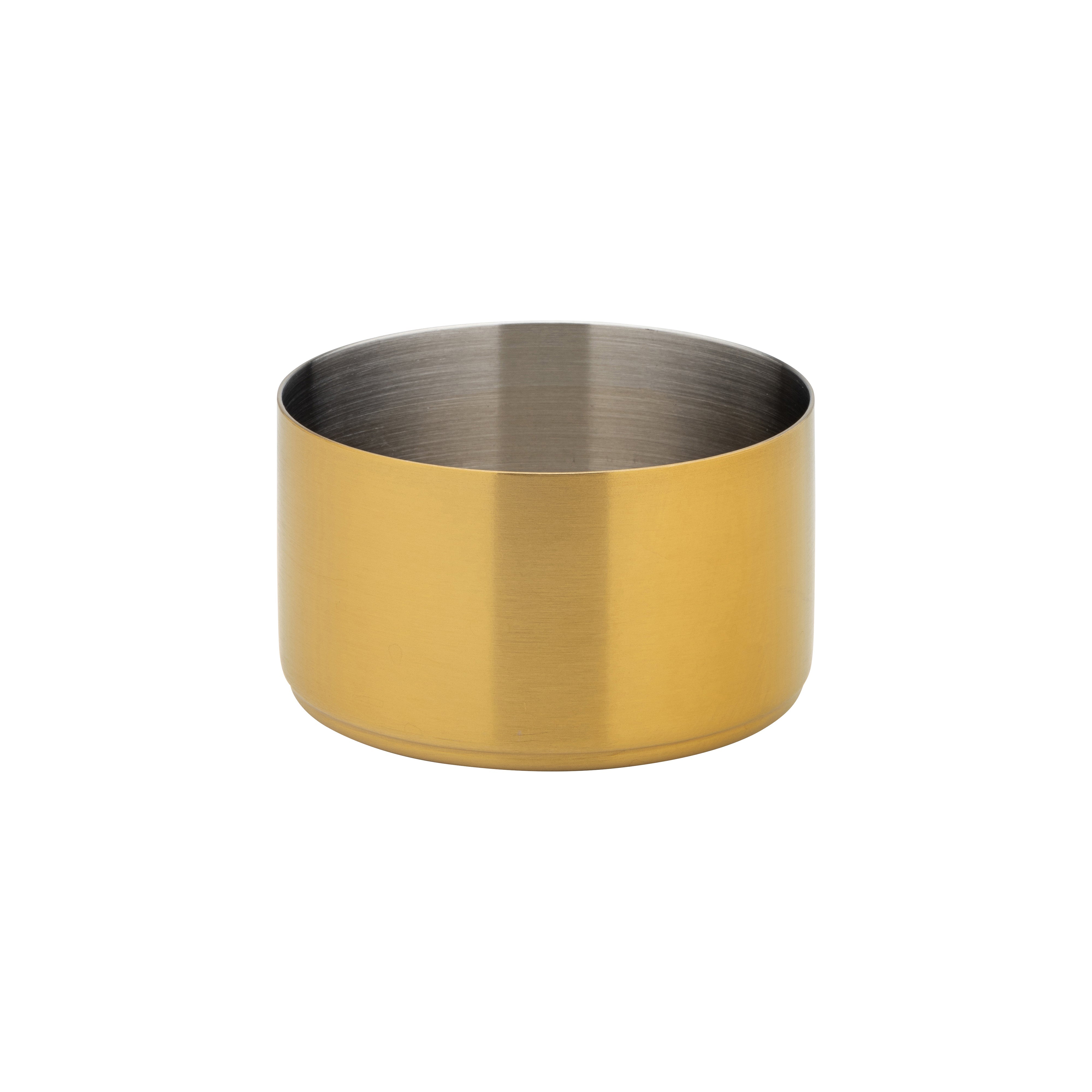 Brushed Gold Ramekin 9oz