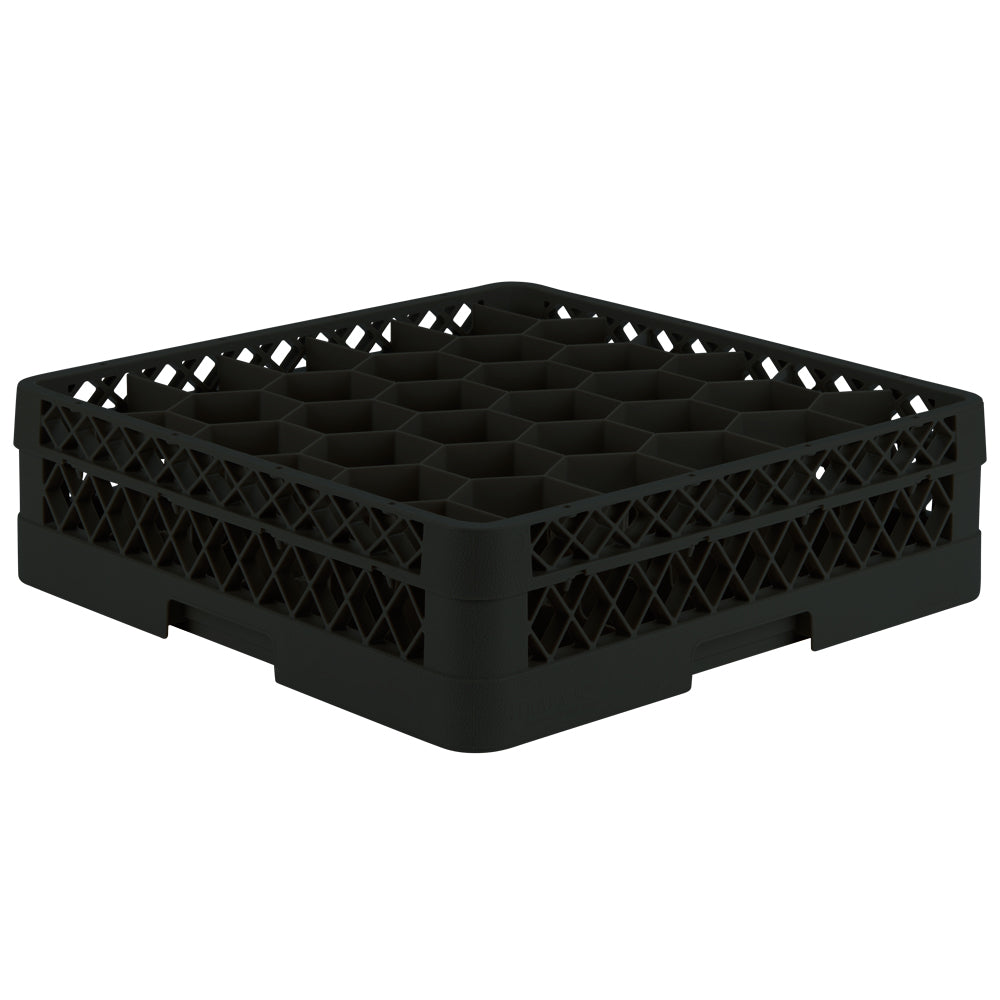 Traex® Full-Size Rack Max® 30 compartment rack with one extender in Black