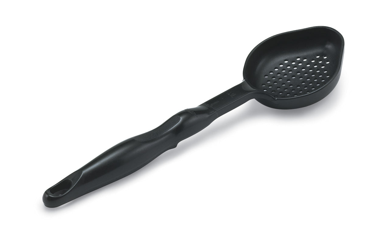 4-ounce oval perforated nylon Spoodle® utensil in black