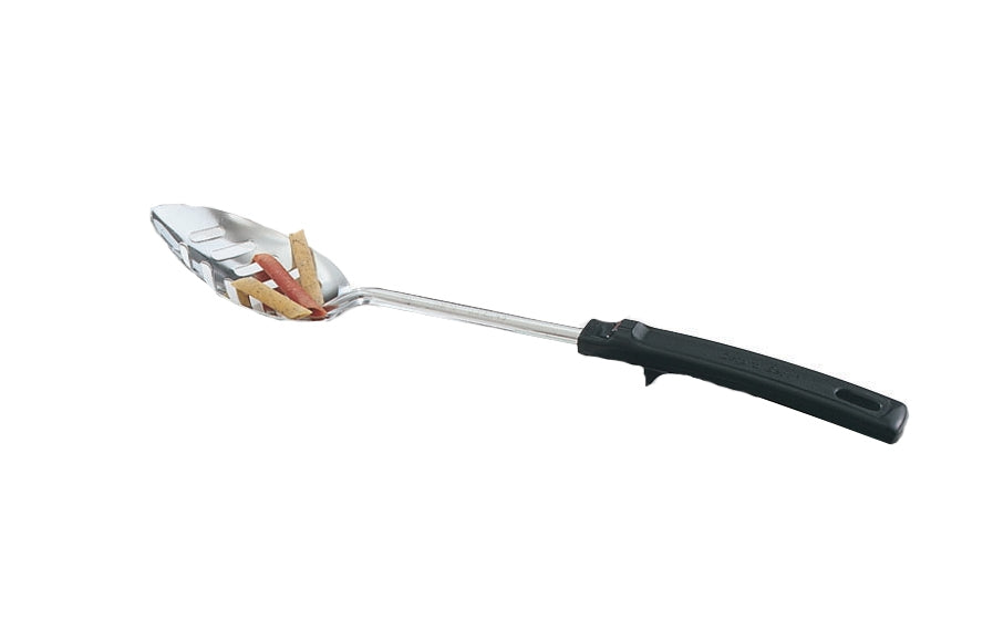 14-inch stainless steel slotted basting spoon with Grip ‘N Serv® handle