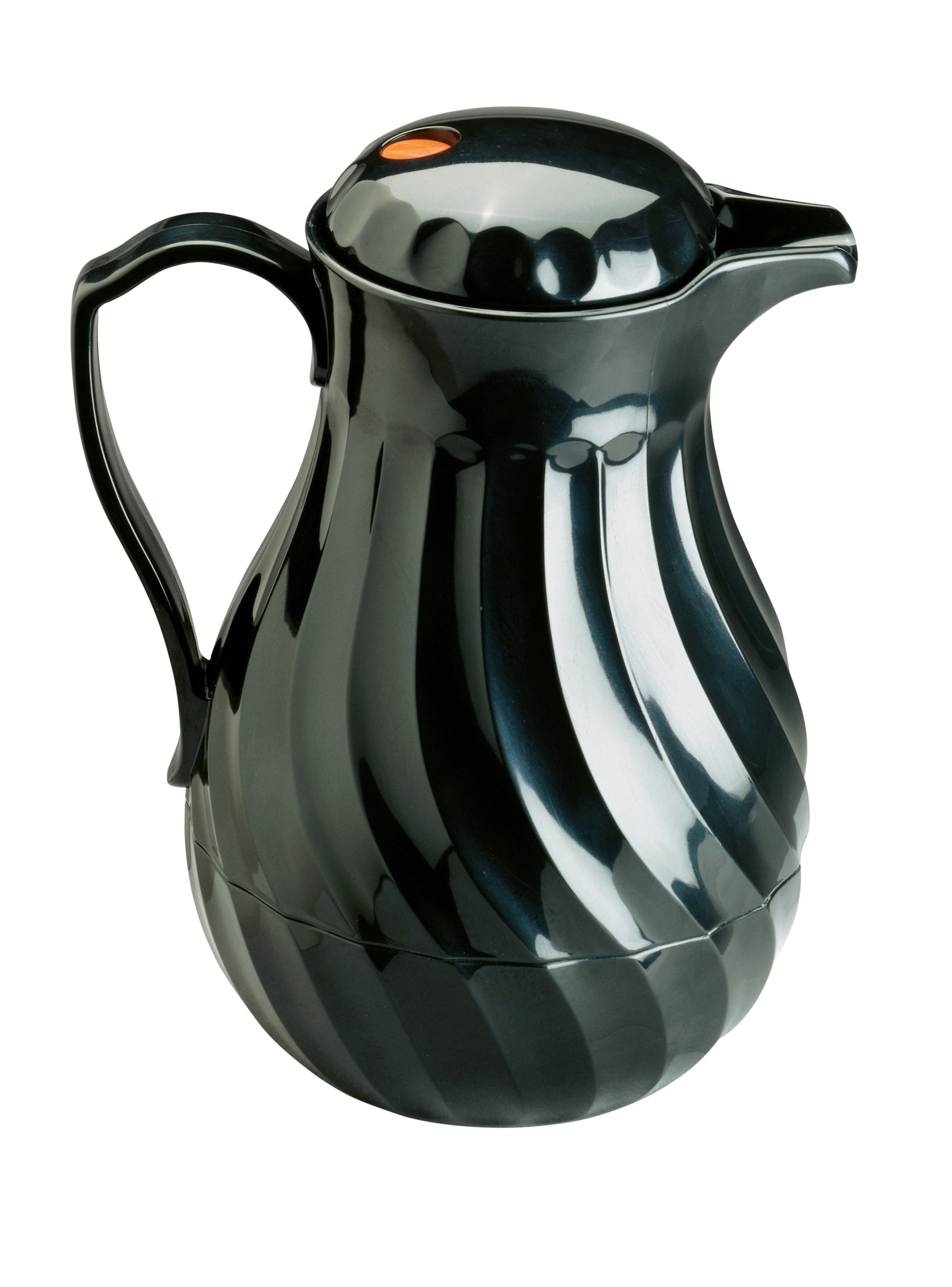 42-ounce Swirlserve® hot-n-cold insulated beverage server in black