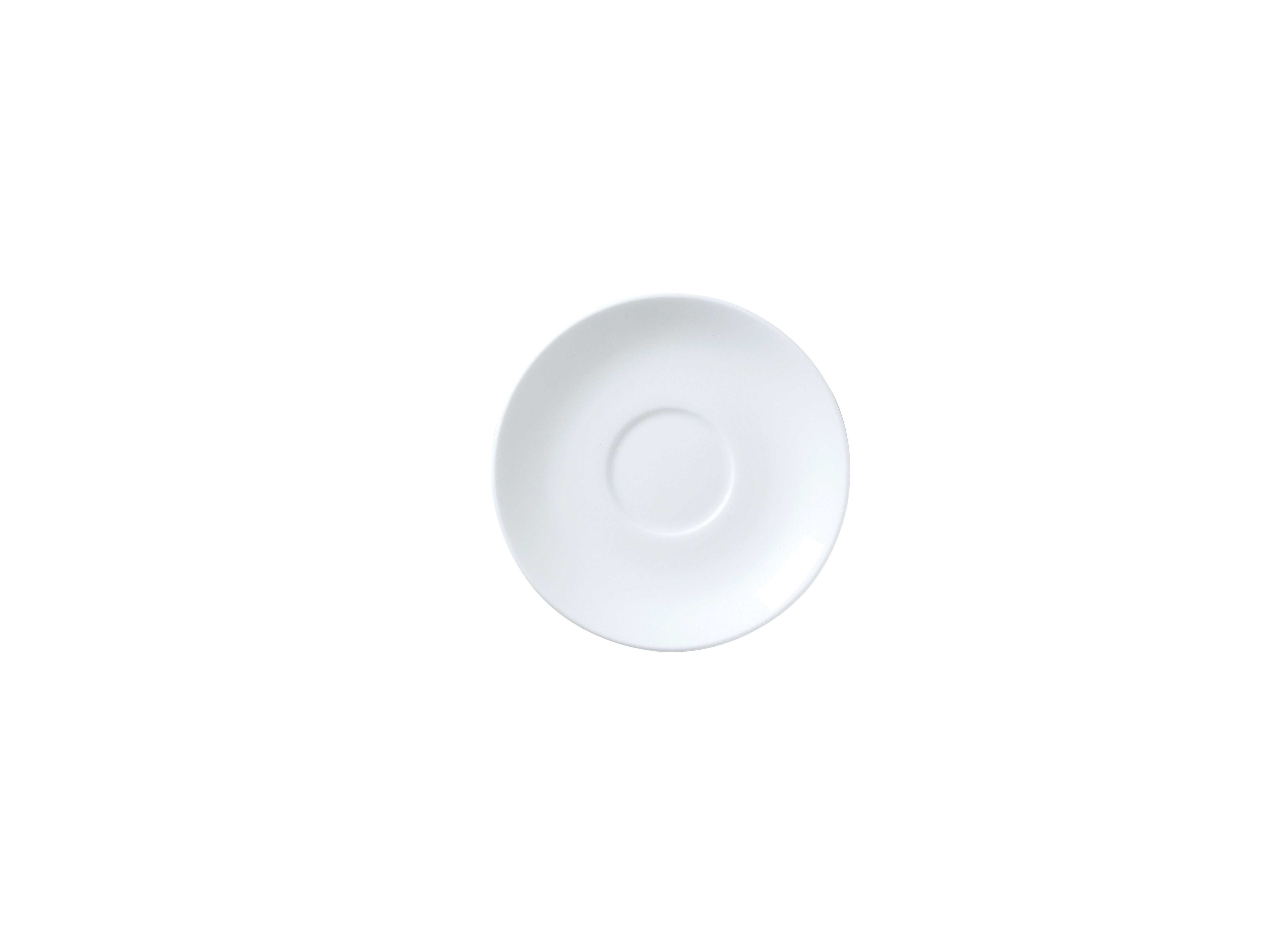 Espresso Saucer 4.75" Dia. Classic Whites