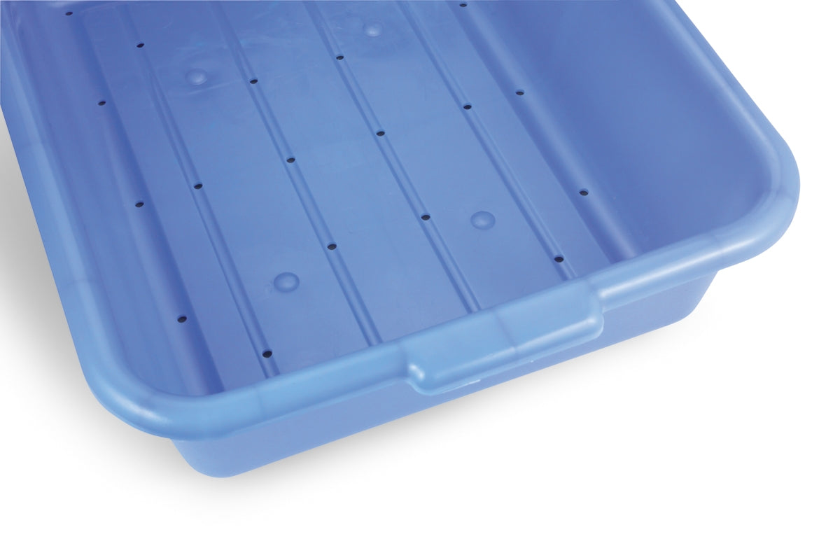 7-inch Traex® Color-Mate™ Perforated Drain Box,  Blue