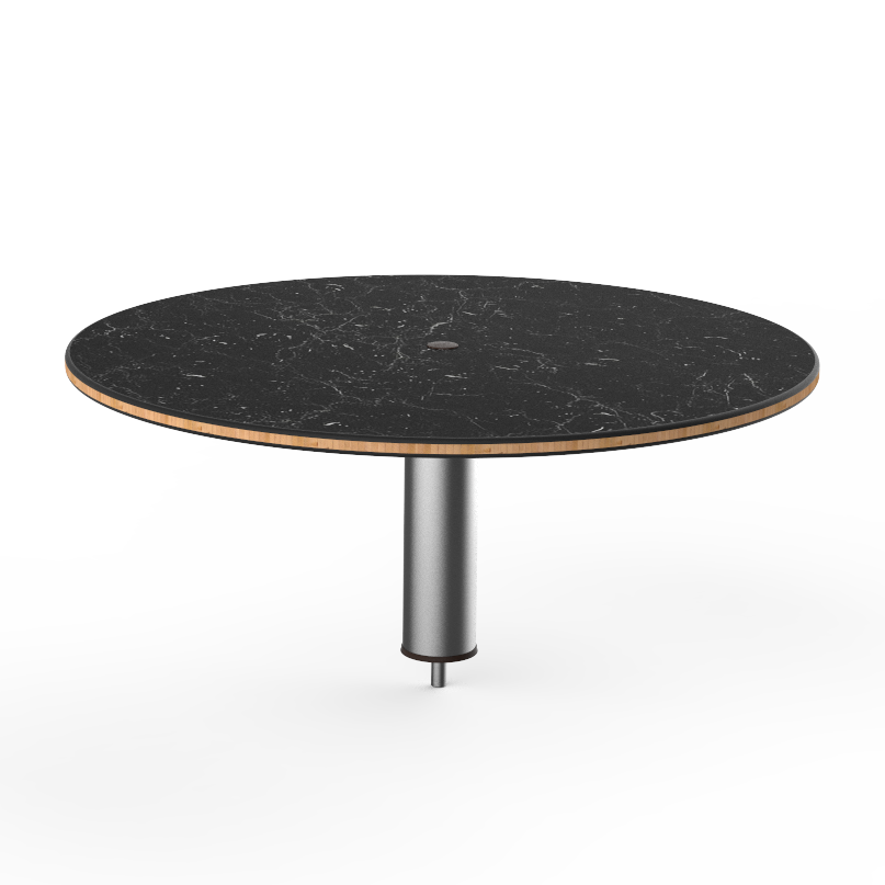 Round High Display Shelf 30.0" Dia. Modular