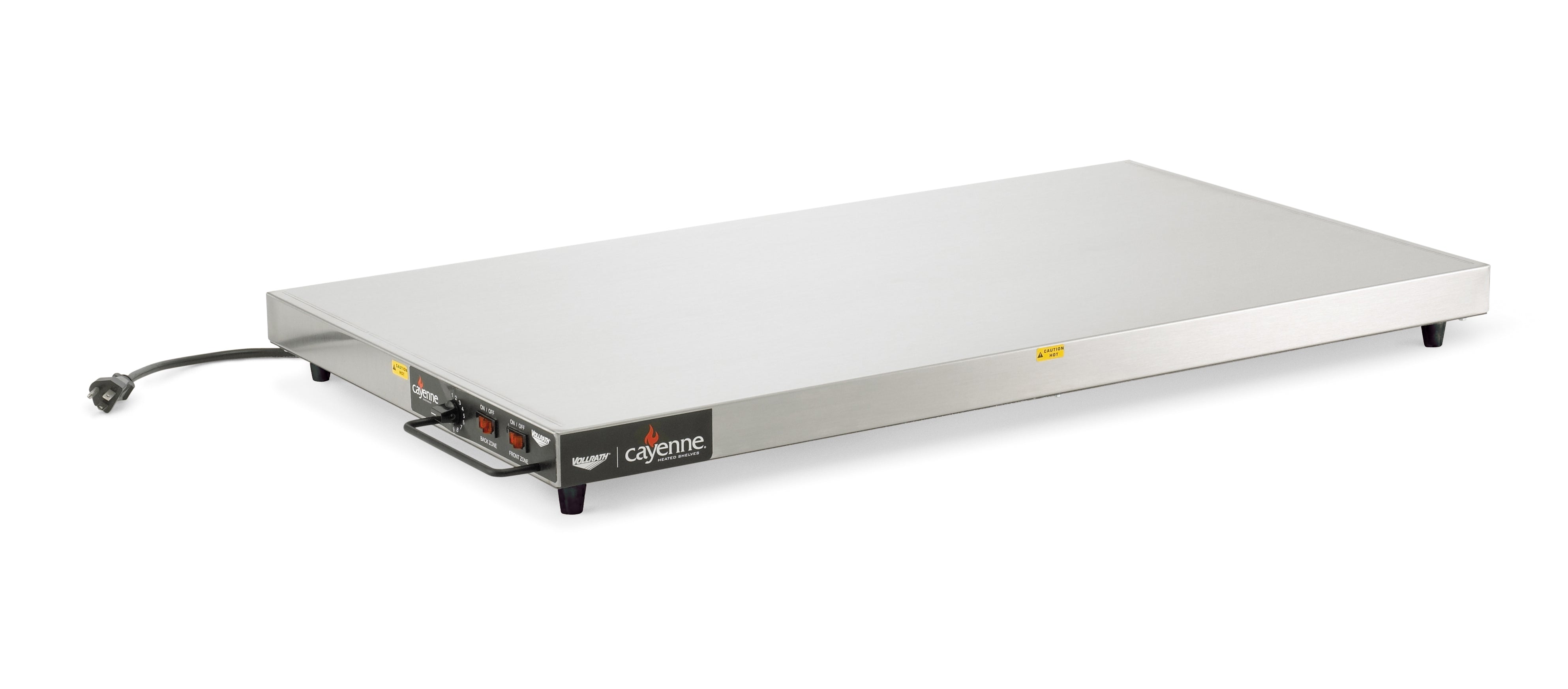 36-inch 120-volt Cayenne® heated shelf, right-aligned