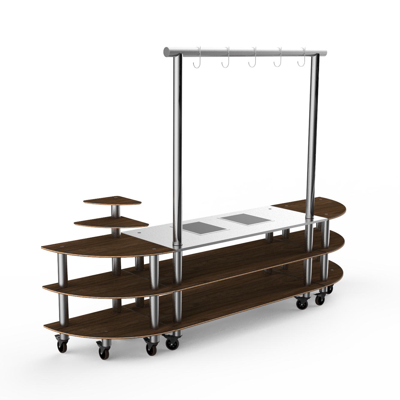 Streamline Arch Induction Station L 130.0" W 29.5" Modular