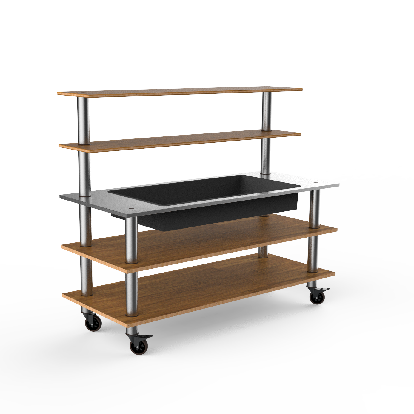Pro Back Bar Station L 71.0" W 29.5" Modular