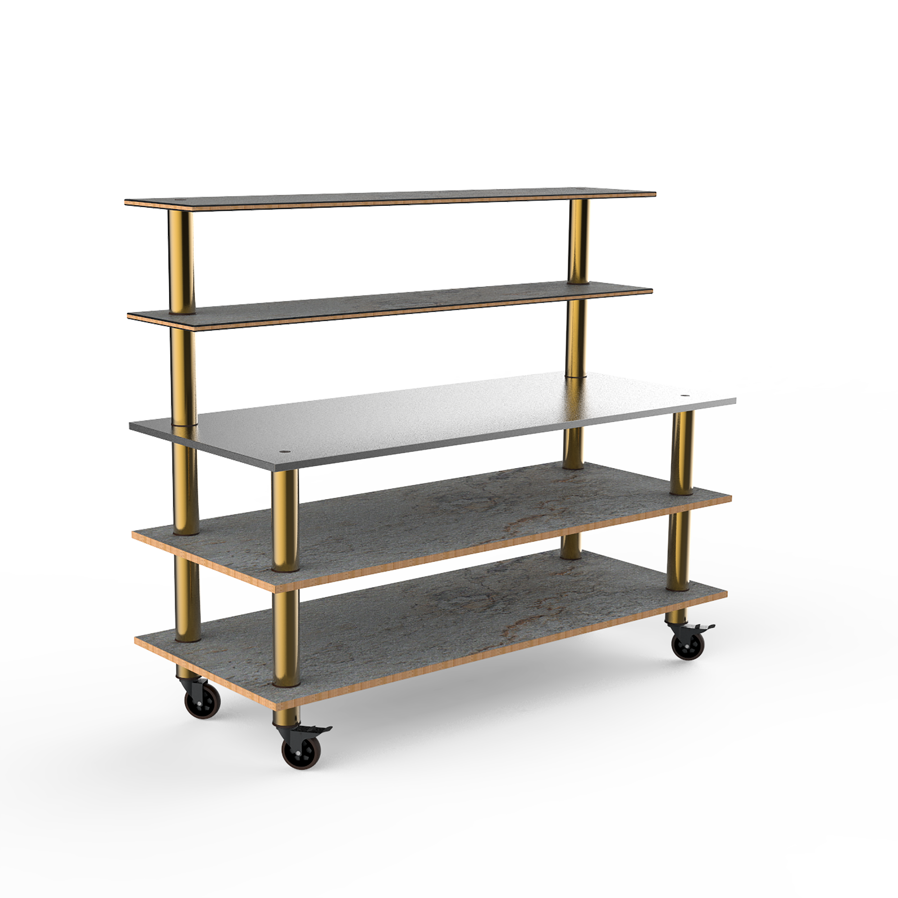 Back Bar Station L 71.0" W 29.5" Modular