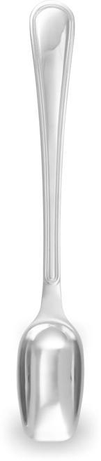 Aria 1/2 oz Solid Stainless Steel Serving Spoon, 9-1/4"L, Mirror Finish