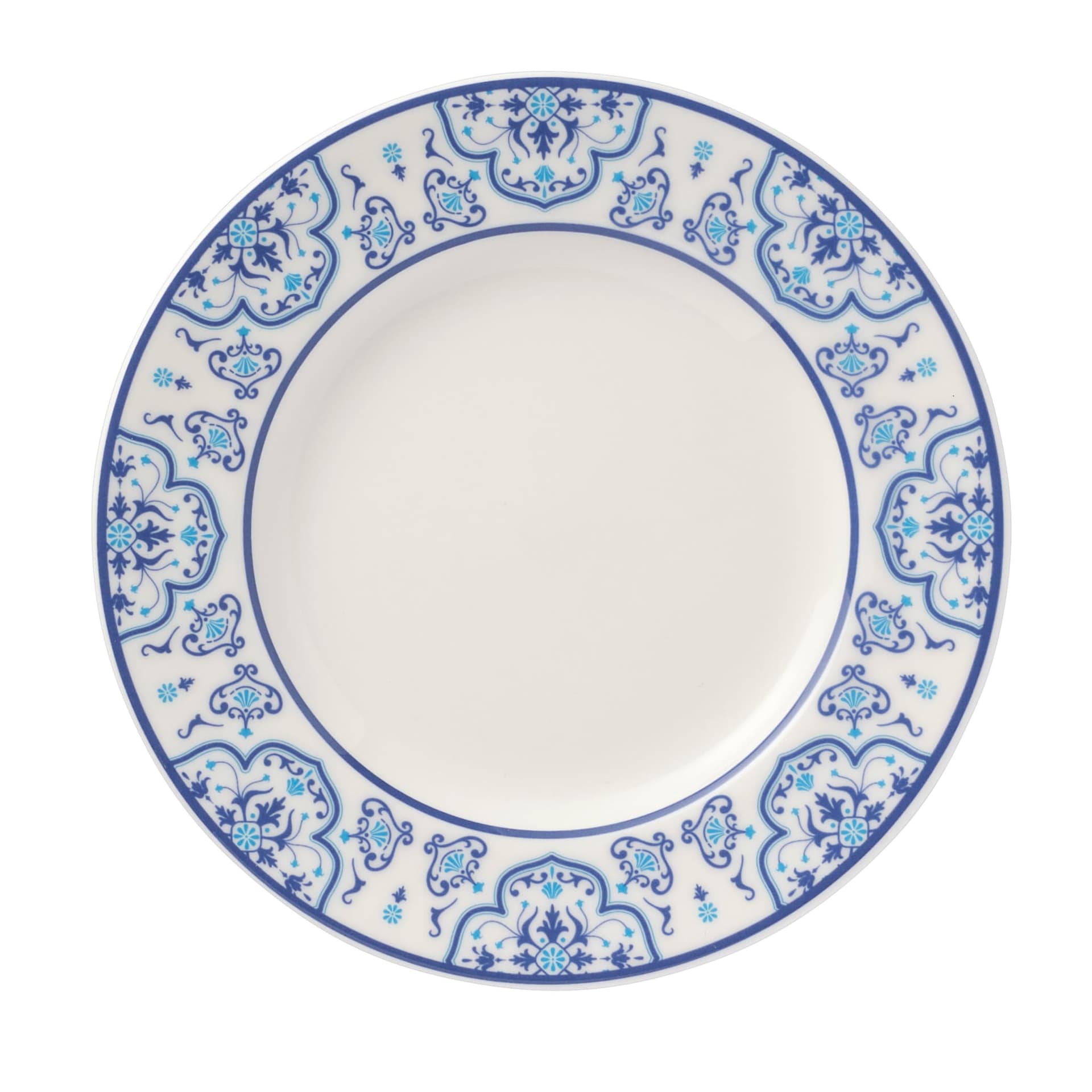 Lisbon 6.38" Wide Rim Plate
