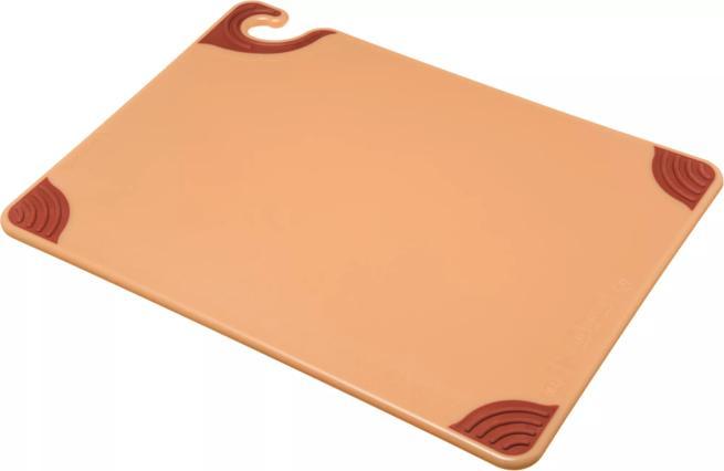 Saf-T-Grip Cutting Board 15"x20", Brown