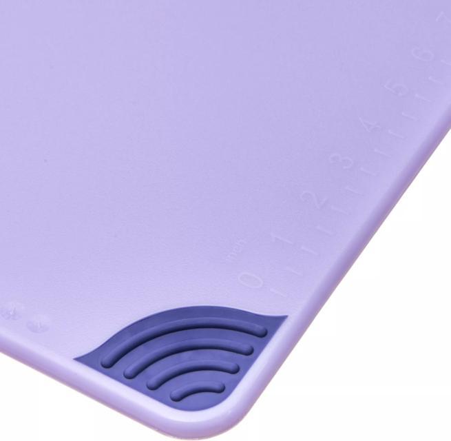 Saf-T-Grip Allergen Cutting Board 15"x20", Purple