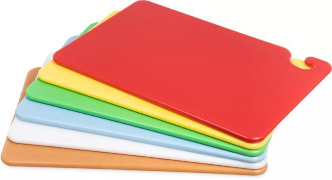 Cut-N-Carry Cutting Board Set 12"x18", 6-Color Set