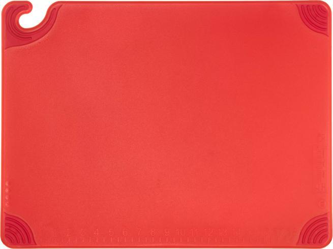 Saf-T-Grip Cutting Board 18"x24", Red