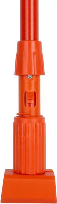 60" Jaw Style Mop Handle, Fiberglass Orange