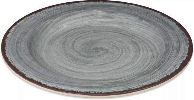 Mingle™ 11" Dinner Plate, Smoke Gray