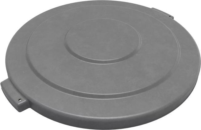 Bronco 20 gal. Gray Waste Bin Trash Container Lid