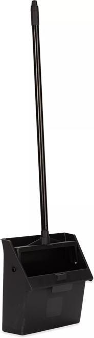 Flo-Pac 12" Black Duo-Pan Lobby Dust Pan