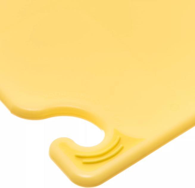 Saf-T-Grip Bar Cutting Board 6"x9", Yellow