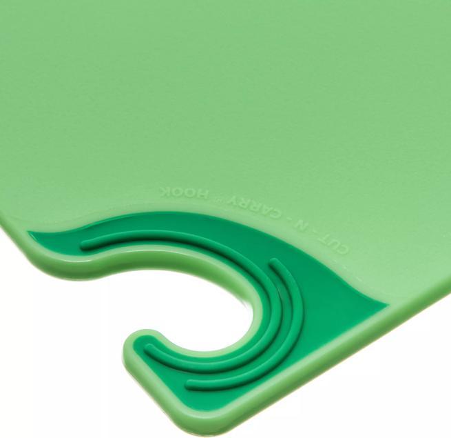 Saf-T-Grip X-Pediter Cutting Board 9"x12", Green