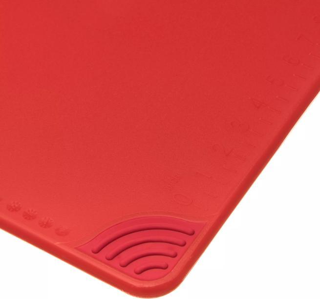 Saf-T-Grip Cutting Board 18"x24", Red
